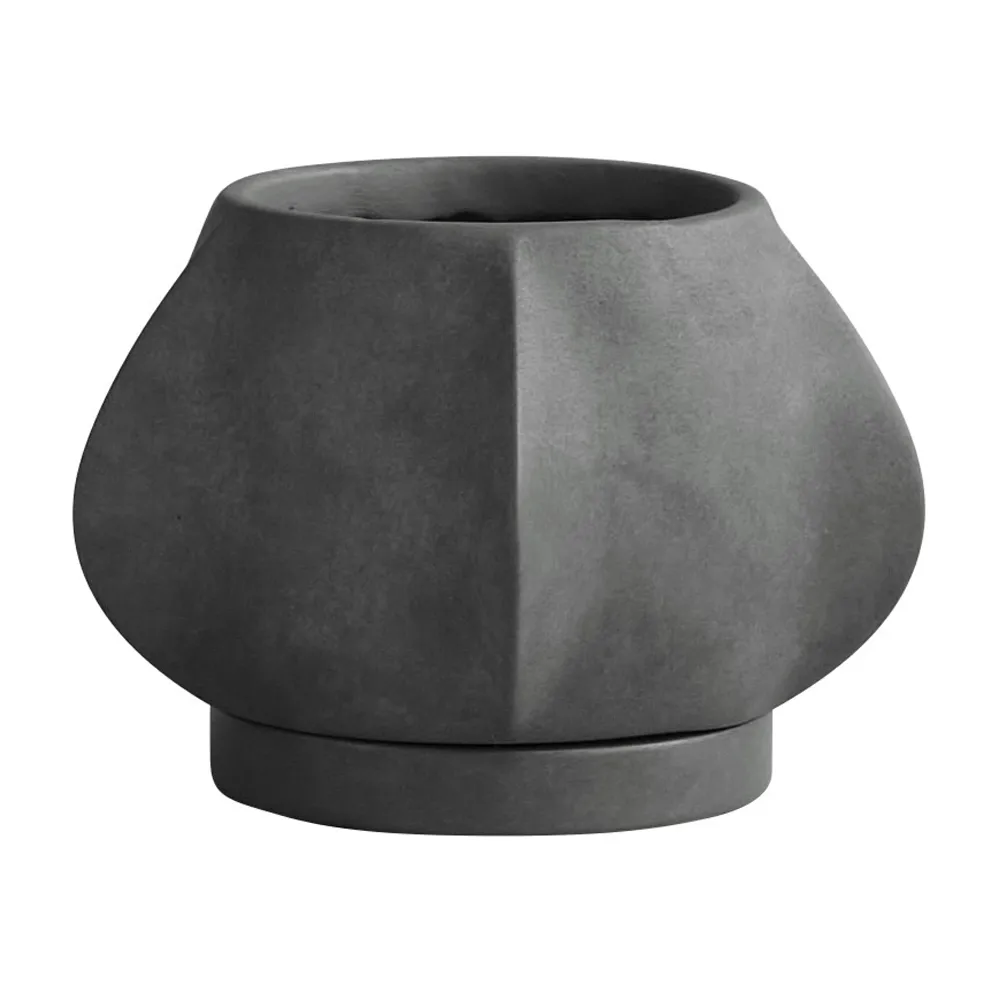 Arket kruka petit Ø12,8 cm, Dark Grey 101 Copenhagen
