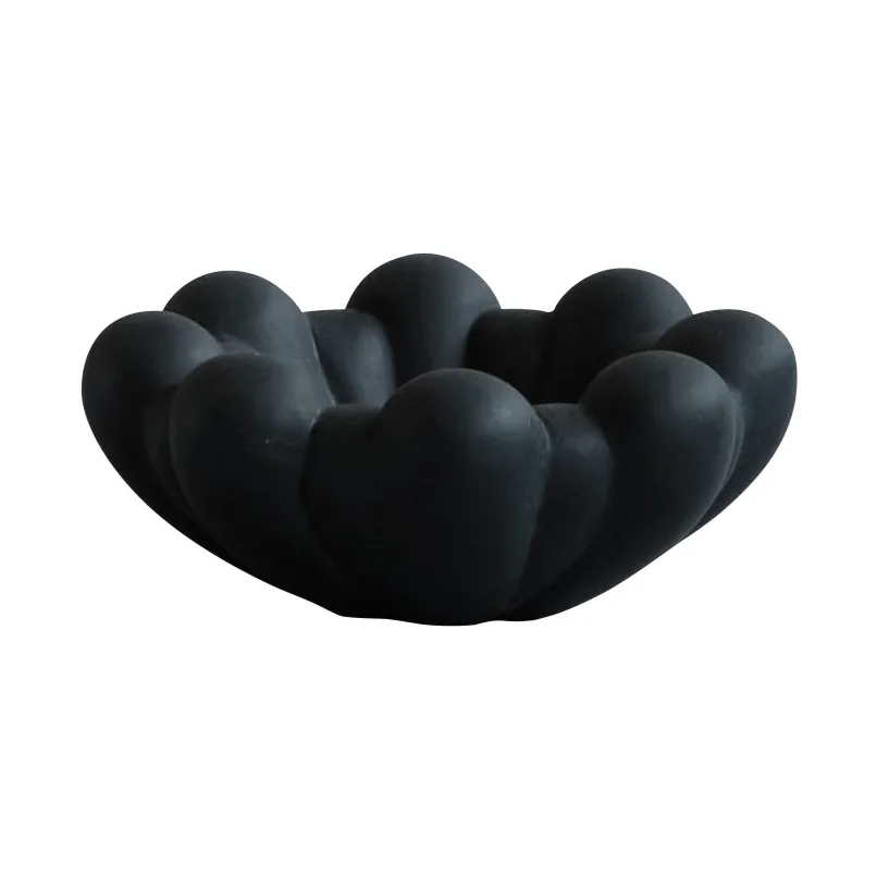 Bloom tray skål mini, Black 101 Copenhagen
