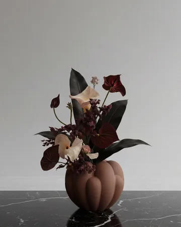Bloom vas mini - Almond - 101 Copenhagen