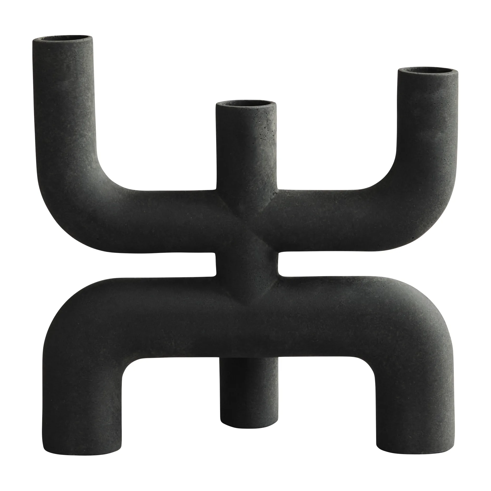 Cobra ljusstake 25x25 cm, Black 101 Copenhagen