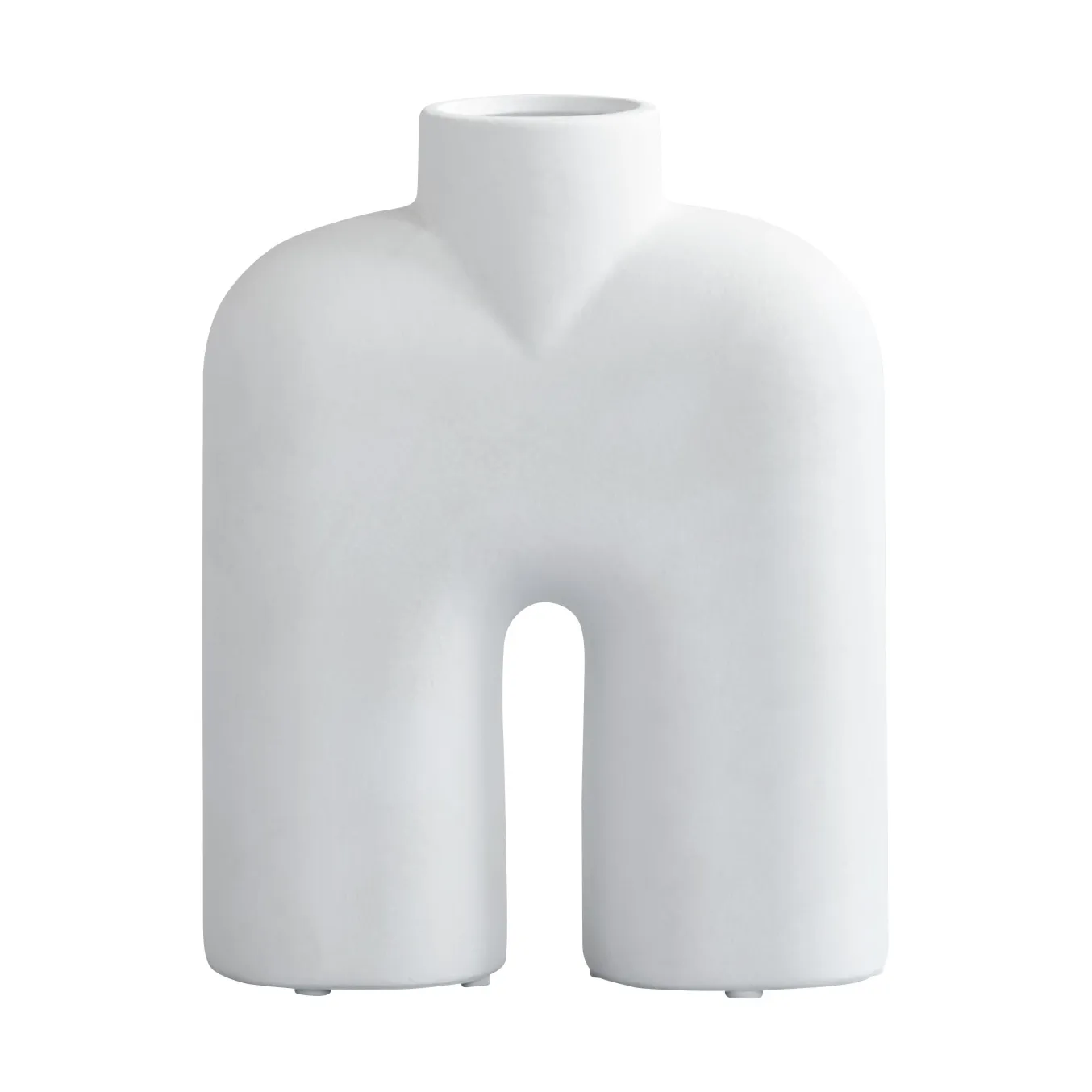 Cobra Tall mini vas 18x17 cm, Bone white 101 Copenhagen