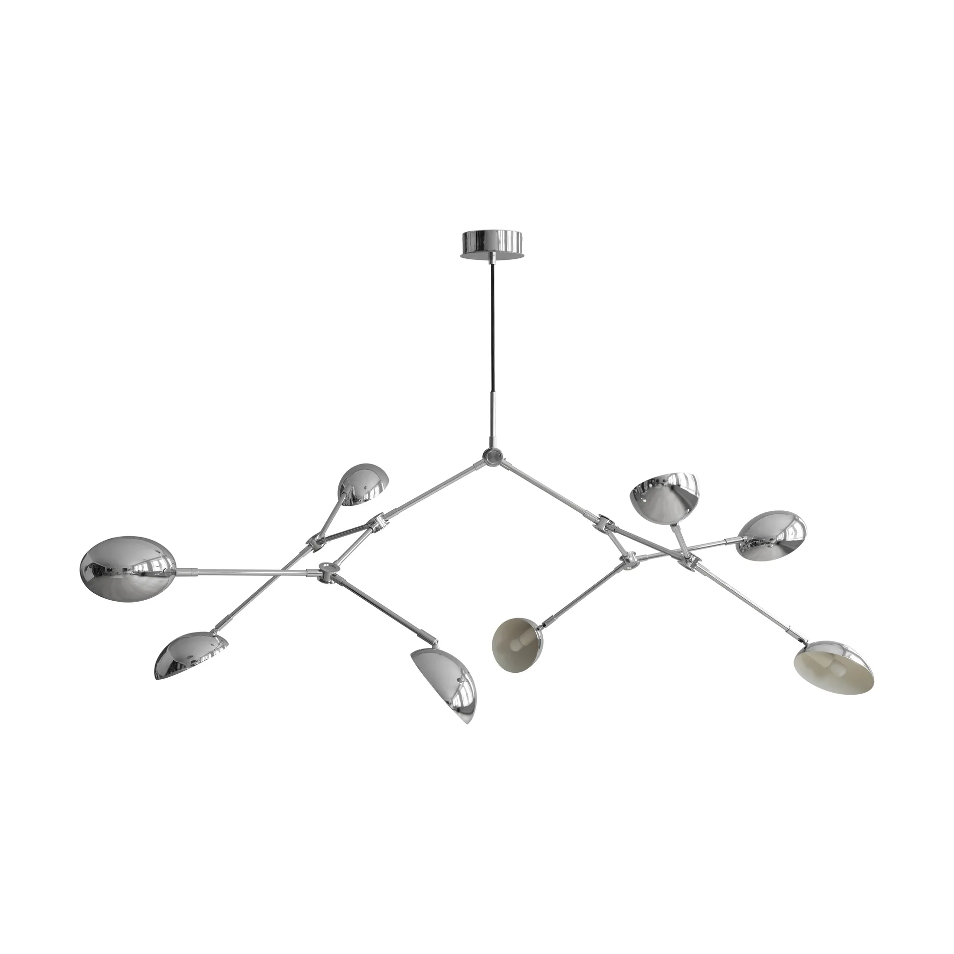 Drop Chandelier takkrona, Chrome 101 Copenhagen