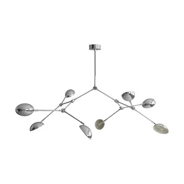 Drop Chandelier takkrona - Chrome - 101 Copenhagen