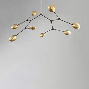 Drop Chandelier takkrona - Mässing - 101 Copenhagen