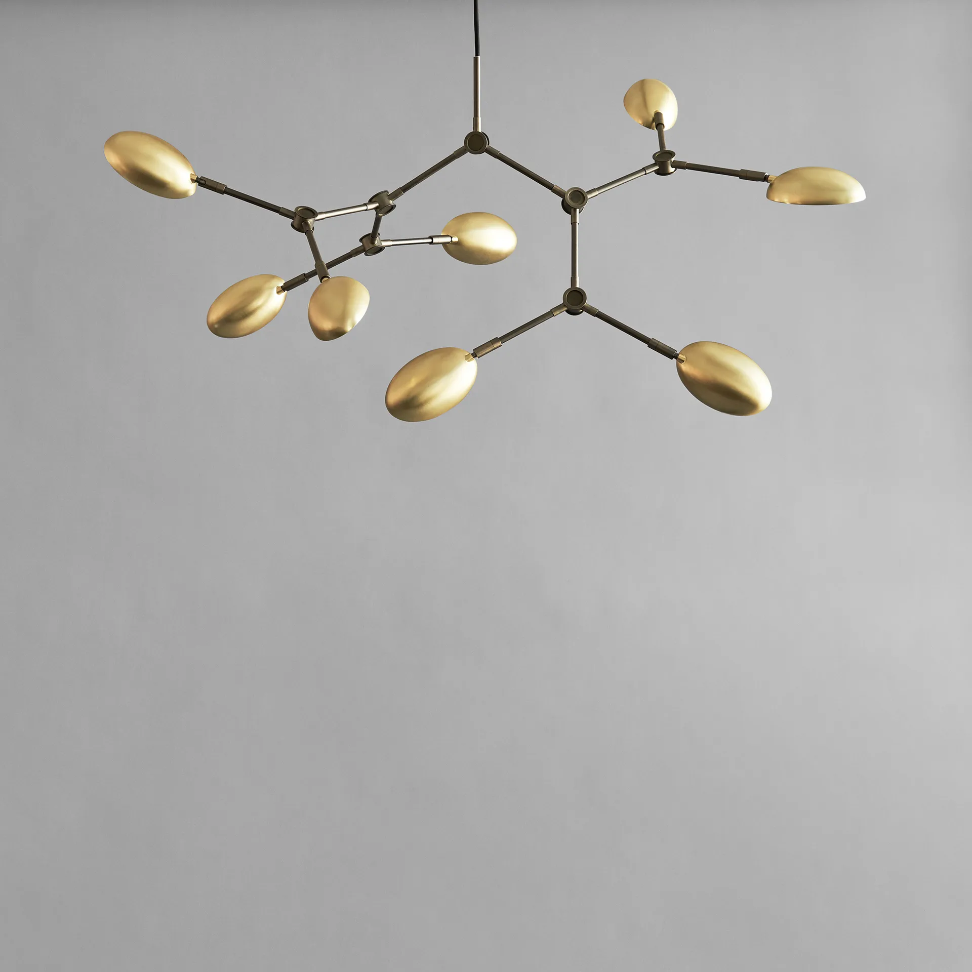 Drop Chandelier takkrona mini, Mässing 101 Copenhagen