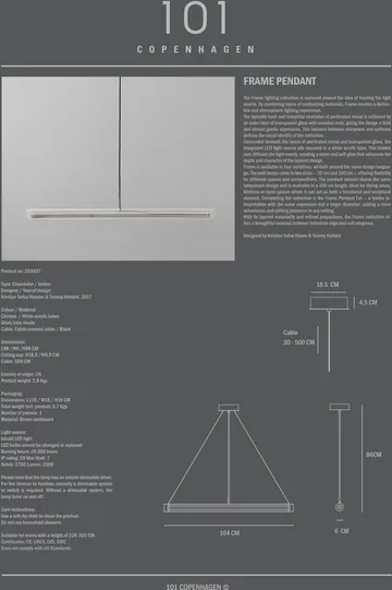 Frame pendel - Chrome - 101 Copenhagen