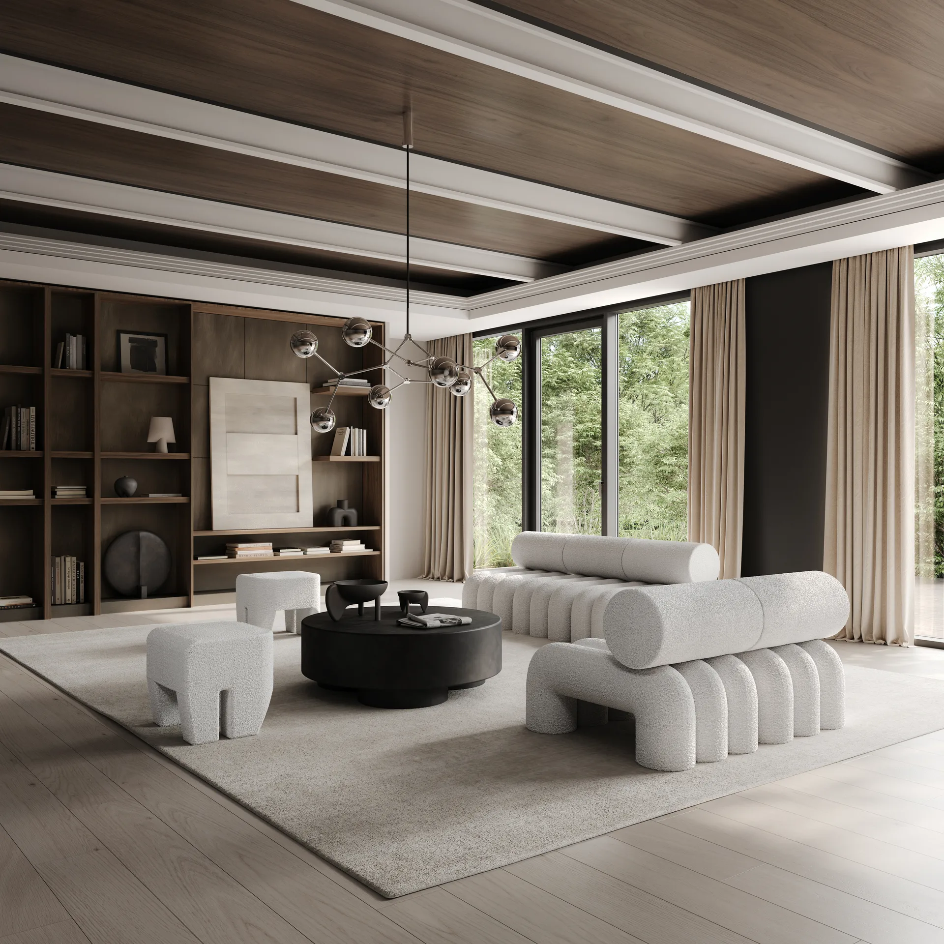 Sculpt pall, Off white 101 Copenhagen