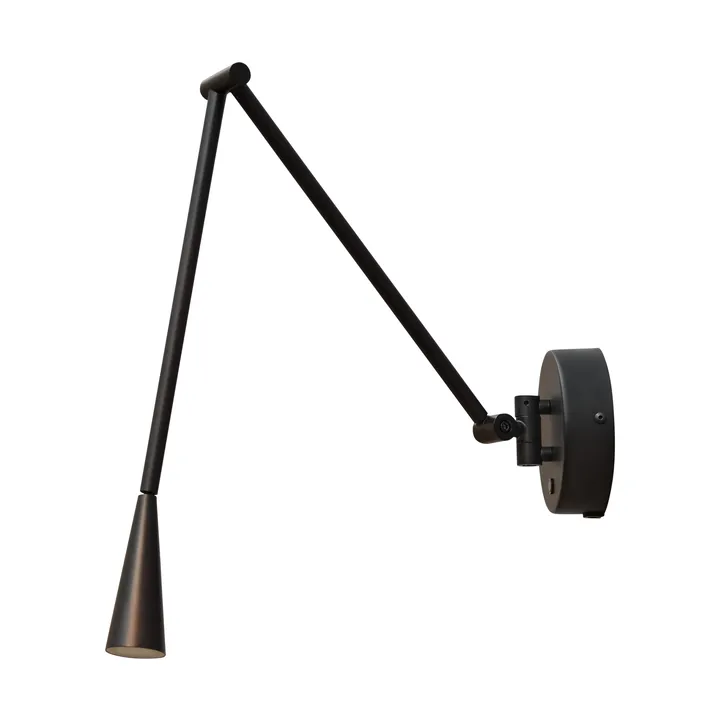 Snake vägglampa - Burned Black - 101 Copenhagen