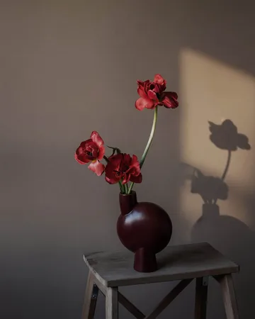 Sphere Bubl vas Medio - Maroon - 101 Copenhagen