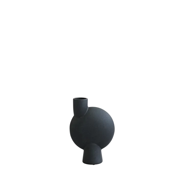 Sphere vas Bubl Medio Ø19 cm - Black - 101 Copenhagen
