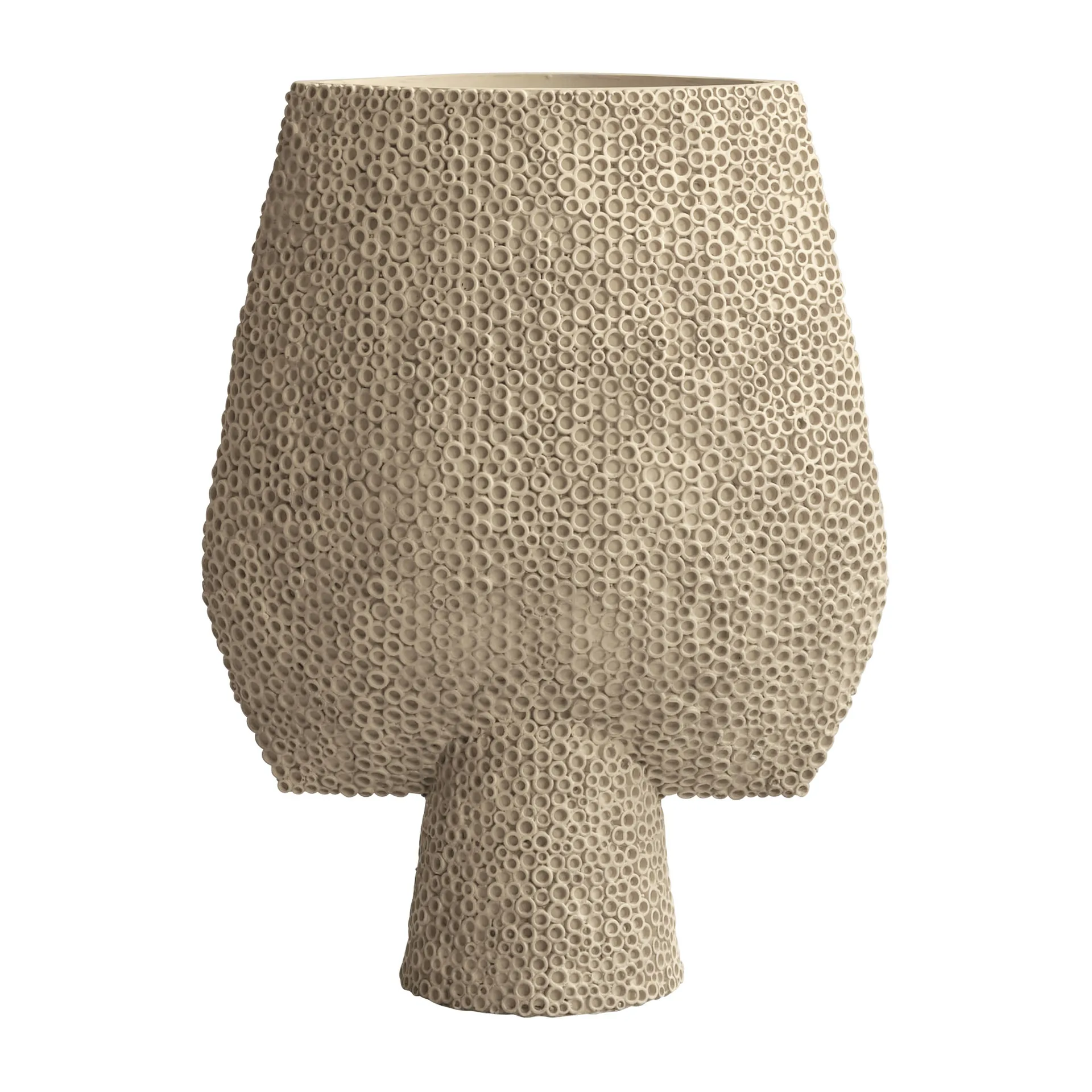 Sphere vas Square Shisen big 44 cm, Sand 101 Copenhagen