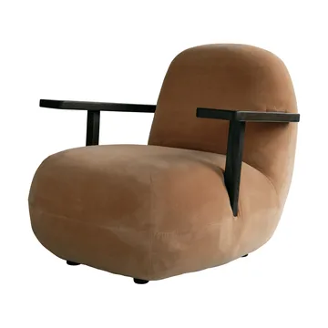 Toe chair fåtölj med armstöd - Coffee black oak-desert - 101 Copenhagen