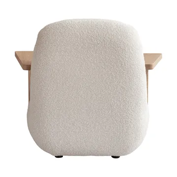 Toe chair fåtölj med armstöd - Natural oak-off white - 101 Copenhagen