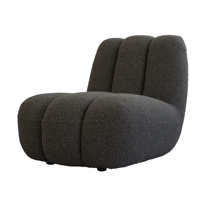 Toe loungefåtölj bouclé - Deep taupe - 101 Copenhagen