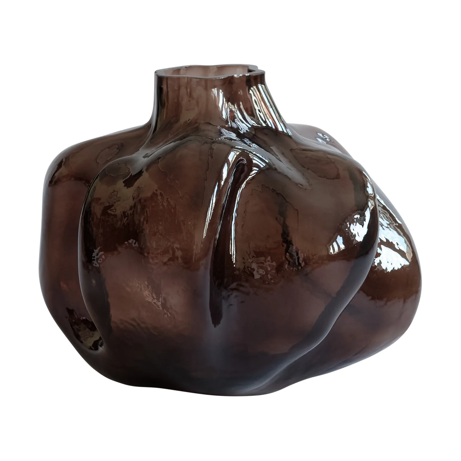 Wabi Medio vas 28 cm, Smoked forest 101 Copenhagen
