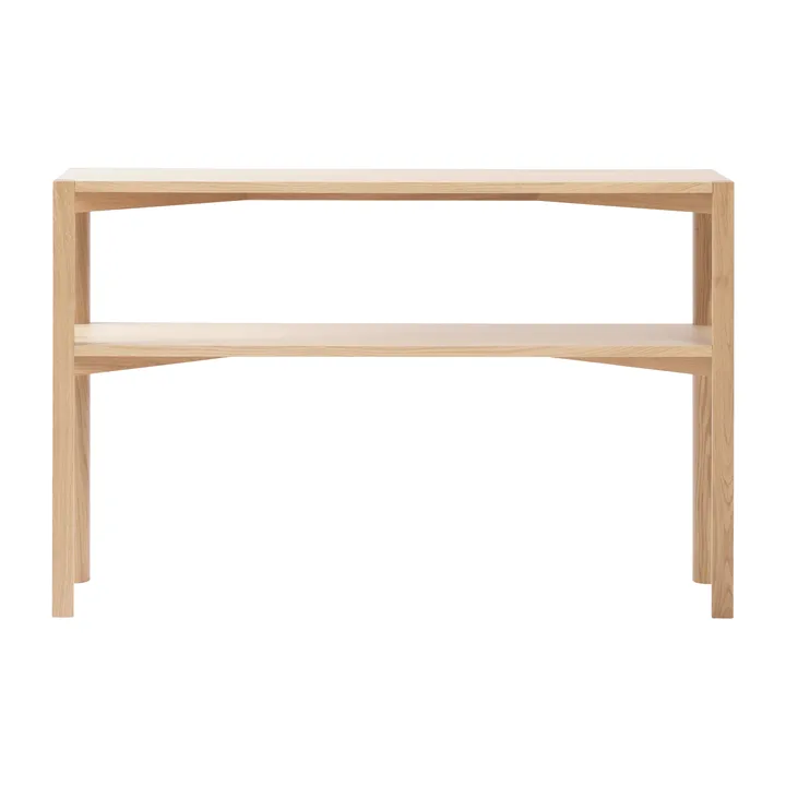 Anton konsolbord 35x125 cm - Vitpigmenterad ek - 1898