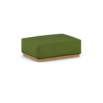 Bergsdal fotpall - Luiza Green 3975-ekbetsad ask - 1898