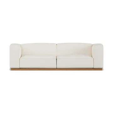 Bergsdal soffa - Jump Off White 1954-ekbetsad ask, 3-sits - 1898