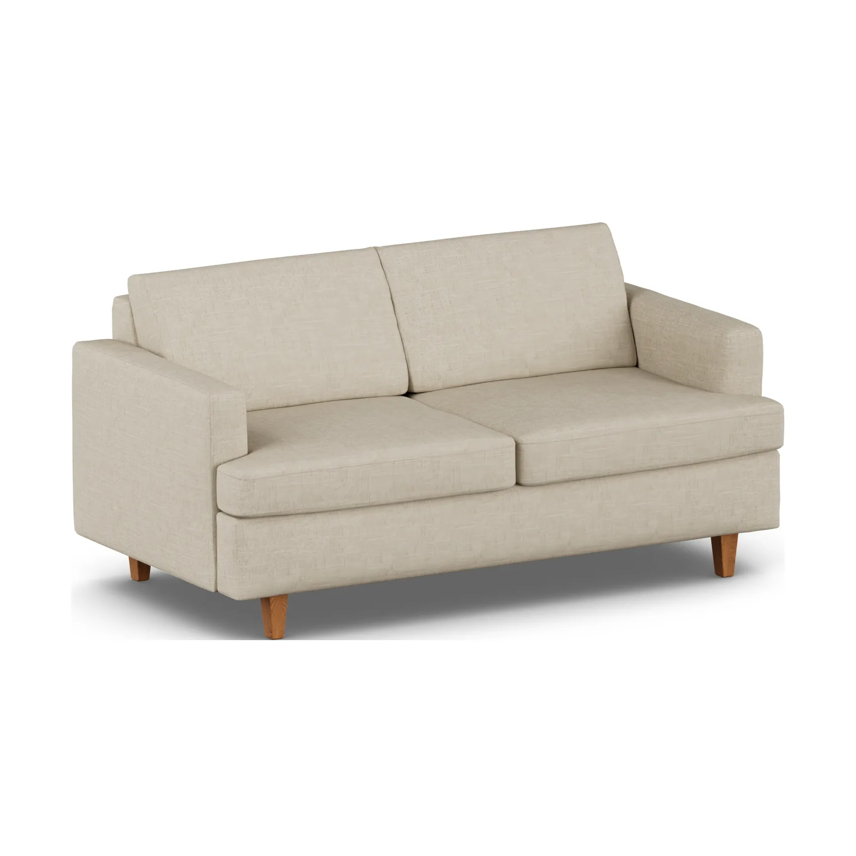 Binga 2,5-sits bäddsoffa, Bern Beige 0341-ekbetsad ask 1898
