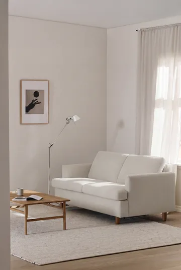 Binga 2,5-sits bäddsoffa - Jump Off White 1954-ekbetsad ask - 1898