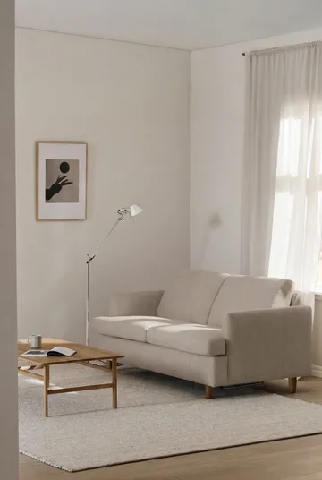 Binga 2,5-sits bäddsoffa - Same Beige 6670-ekbetsad ask - 1898