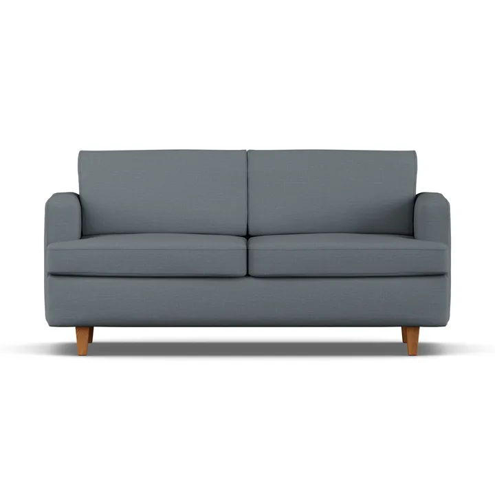Binga 2,5-sits bäddsoffa - Same Blue 6678-ekbetsad ask - 1898