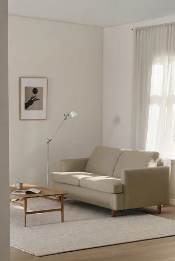 Binga 2,5-sits bäddsoffa - Same Sand 6672-ekbetsad ask - 1898