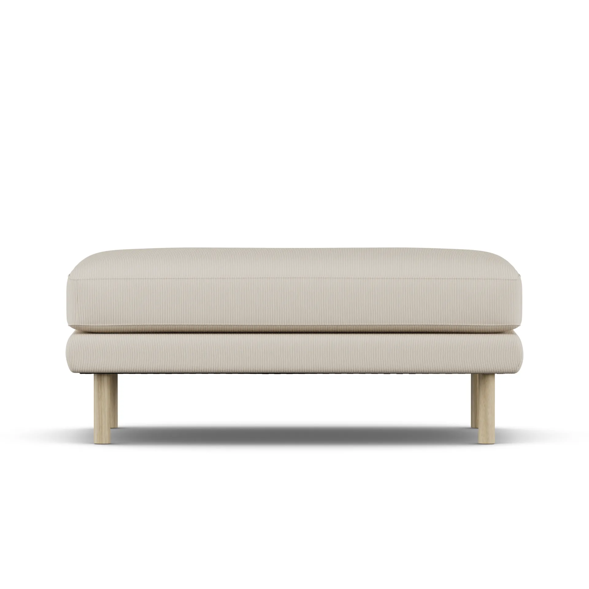 Bredhult fotpall, Jump Beige 1956-vitoljad ek 1898