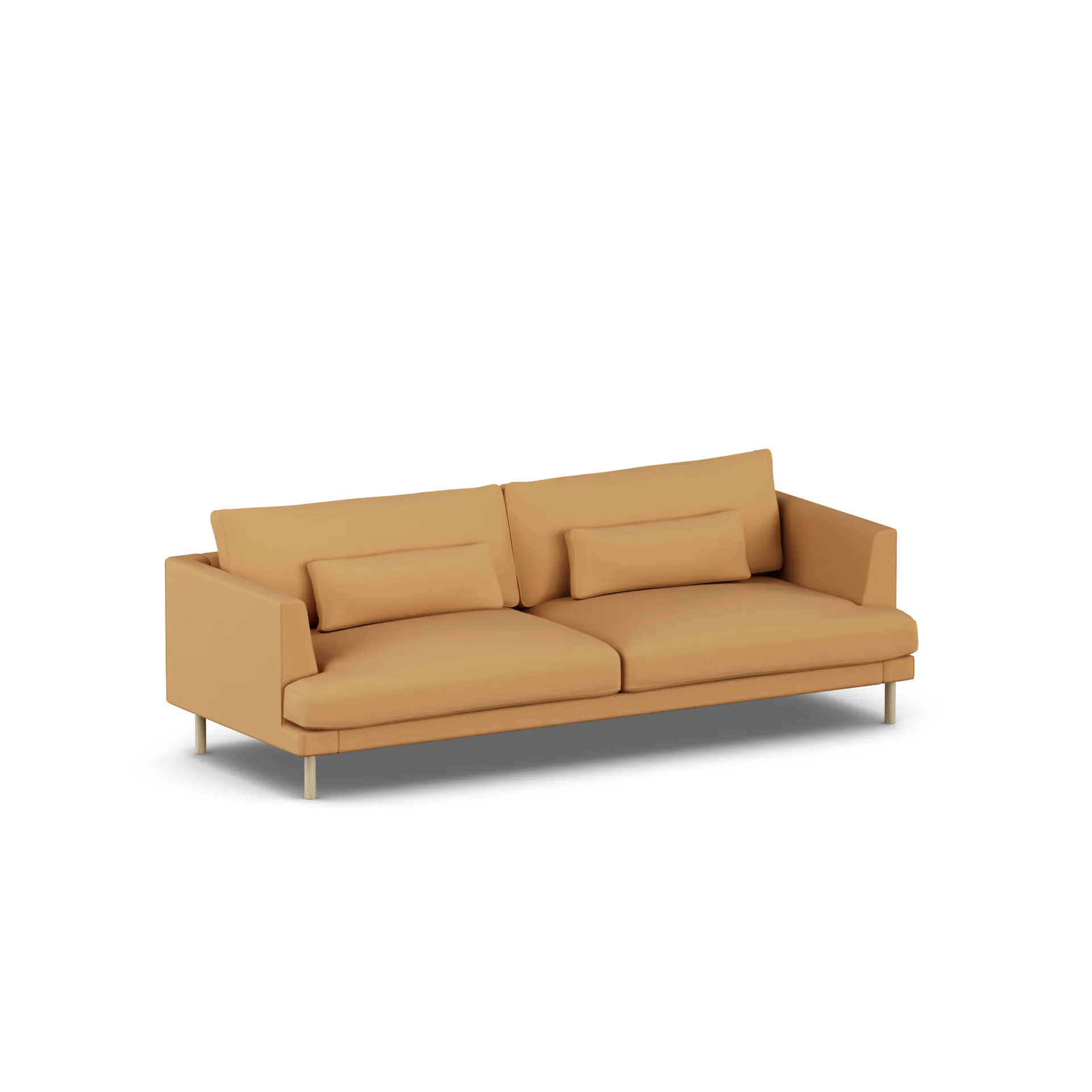 Bredhult soffa, Jump Honey 1959-vitoljad ek, 3-sits 1898