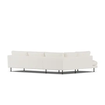 Bredhult soffa - Jump Off White 1954-svart stål, 3-sits A2 - 1898