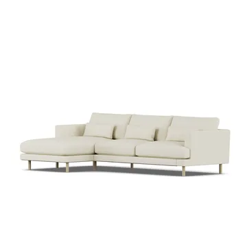Bredhult soffa - Oslo Nature 1540-vitoljad ek, 2,5-sits C2 - 1898