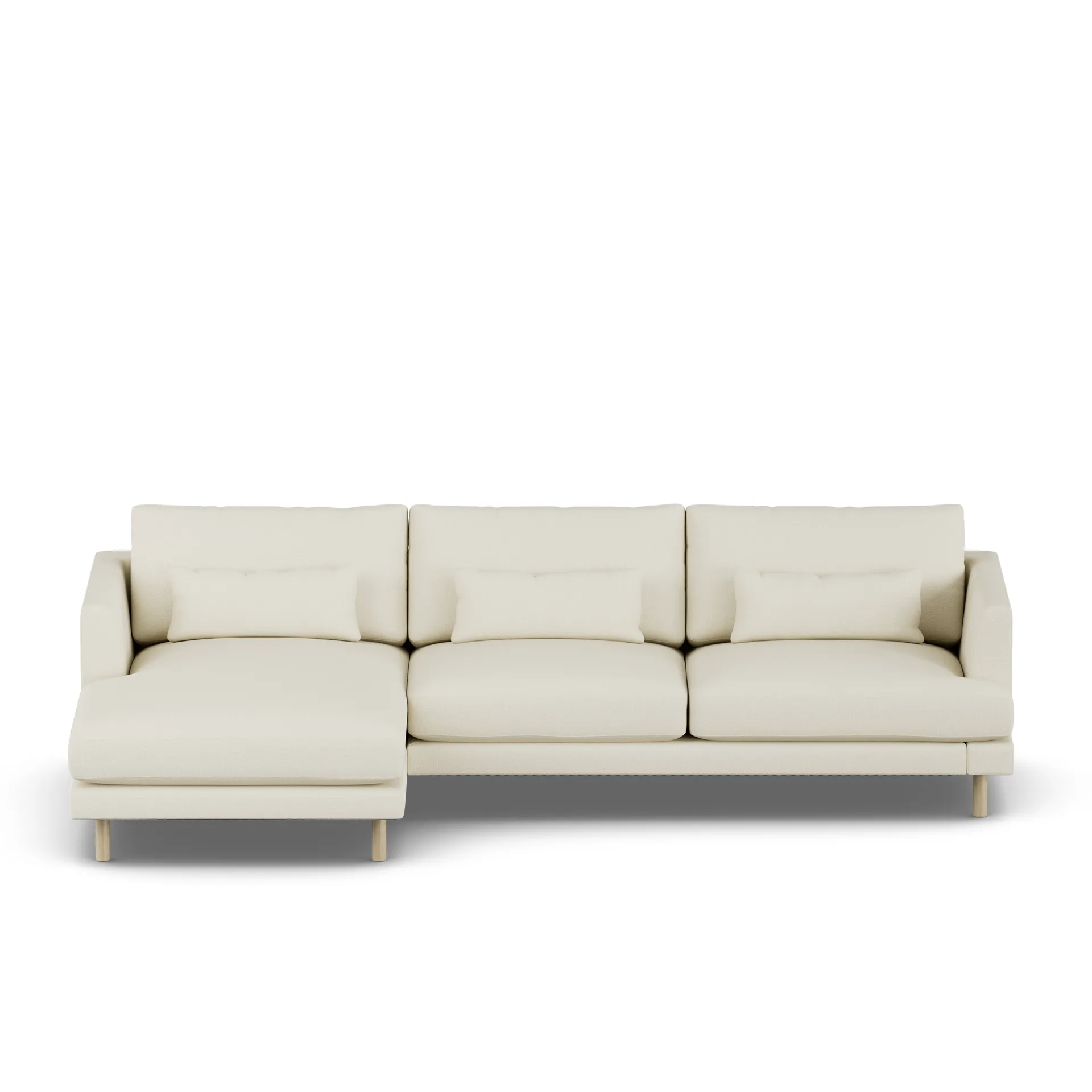 Bredhult soffa, Oslo Nature 1540-vitoljad ek, 2,5-sits C2 1898