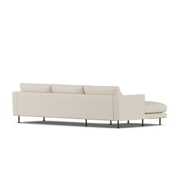 Bredhult soffa - Same Beige 6670-svart stål, 2,5-sits C2 - 1898