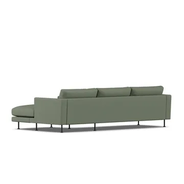 Bredhult soffa - Same Forest 6677-svart stål, 2,5-sits C1 - 1898