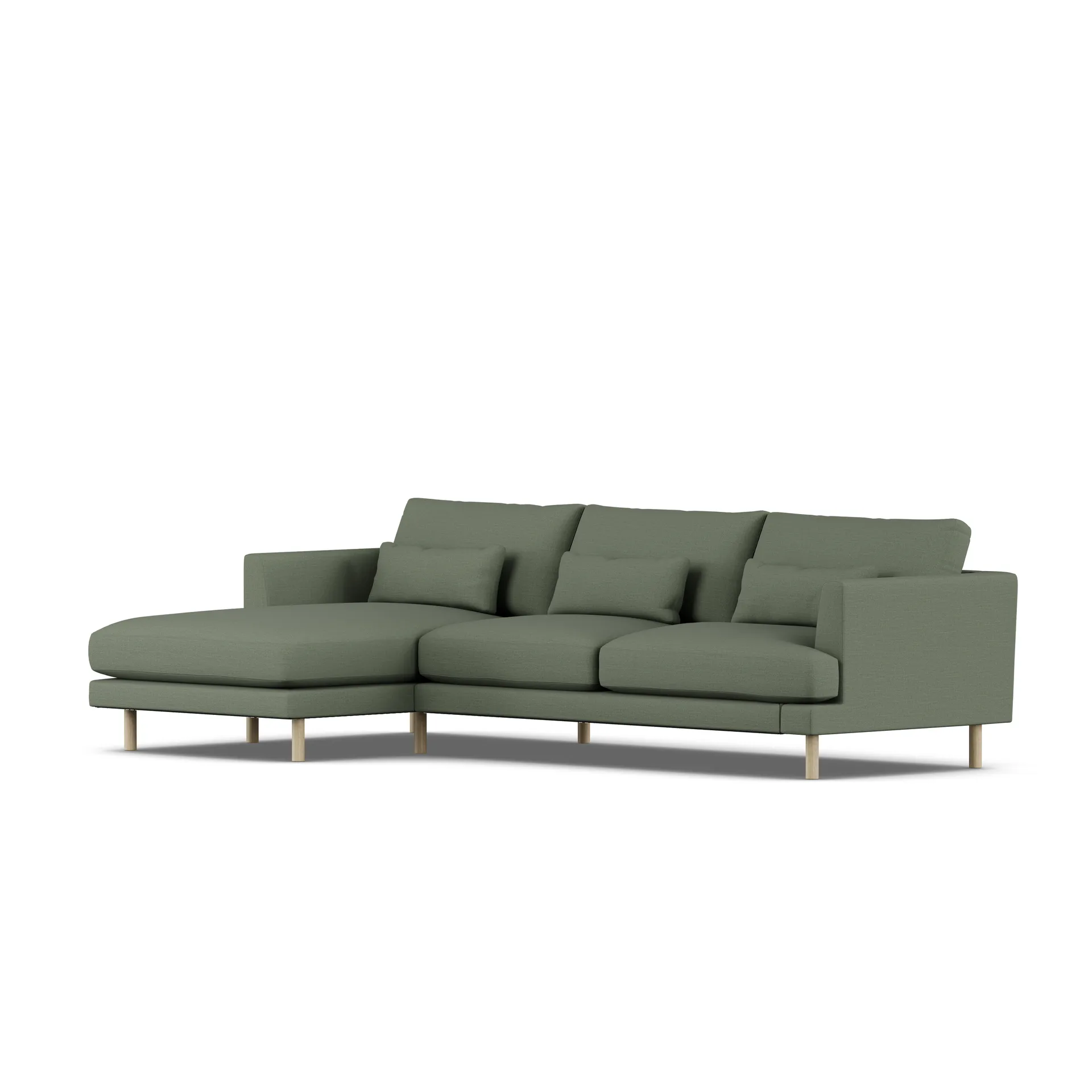 Bredhult soffa, Same Forest 6677-vitoljad ek, 2,5-sits C2 1898