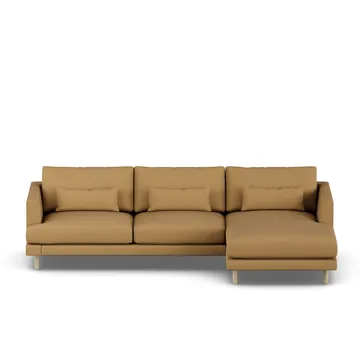 Bredhult soffa - Same Ochre 6676-vitoljad ek, 2,5-sits C1 - 1898