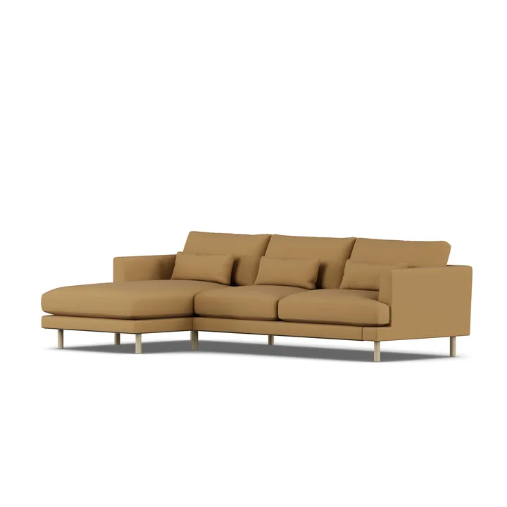 Bredhult soffa - Same Ochre 6676-vitoljad ek, 2,5-sits C2 - 1898