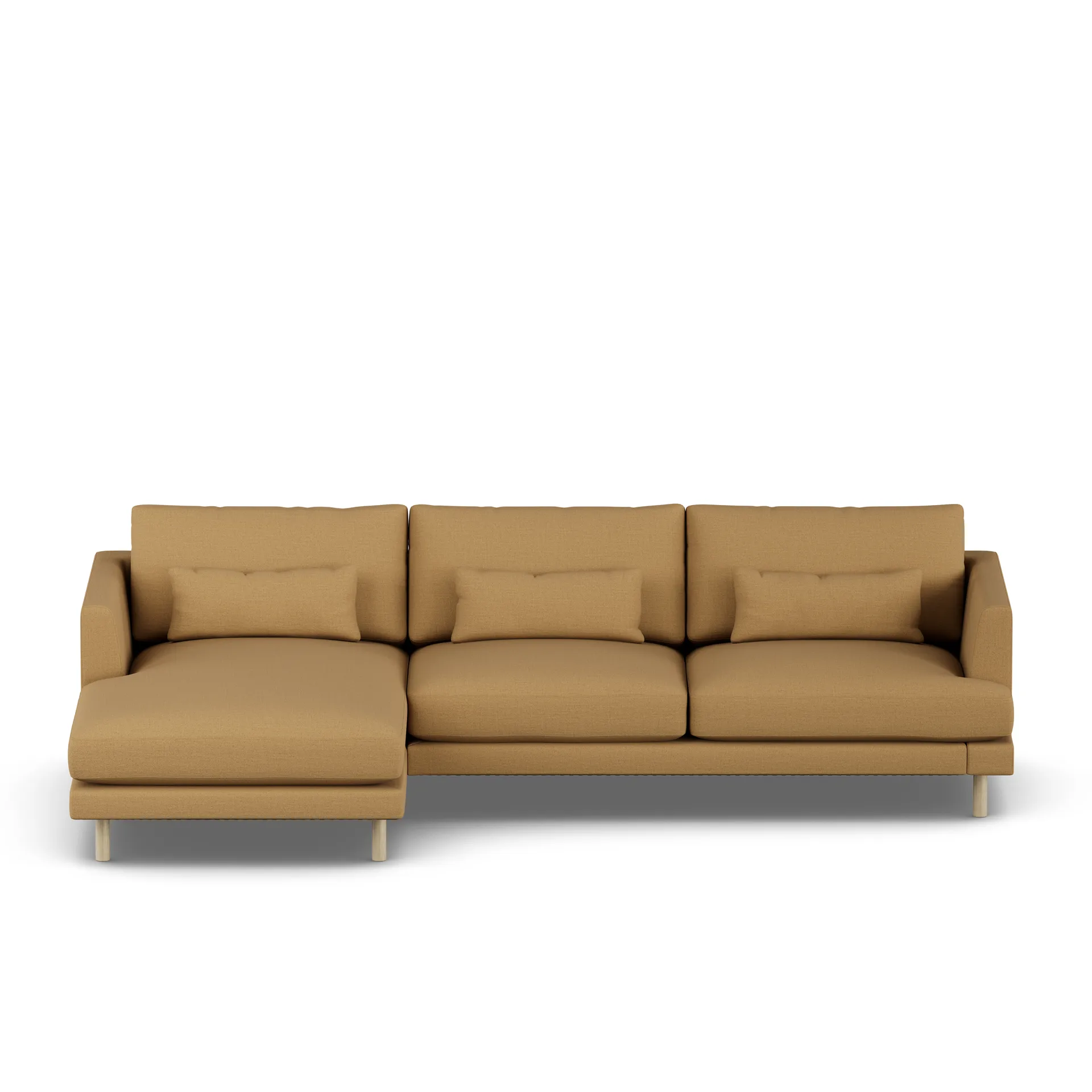 Bredhult soffa, Same Ochre 6676-vitoljad ek, 2,5-sits C2 1898