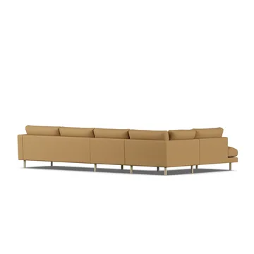 Bredhult soffa - Same Ochre 6676-vitoljad ek, 4-sits B2 - 1898