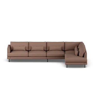 Bredhult soffa - Same Rust 6675-svart stål, 4-sits B1 - 1898