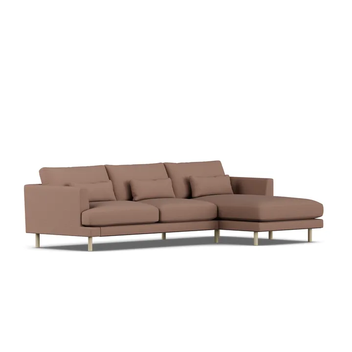 Bredhult soffa - Same Rust 6675-vitoljad ek, 2,5-sits C1 - 1898