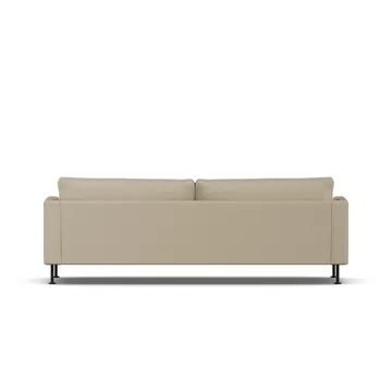 Bredhult soffa - Same Sand 6672-svart stål, 3-sits - 1898