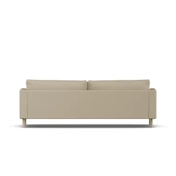 Bredhult soffa - Same Sand 6672-vitoljad ek, 3-sits - 1898