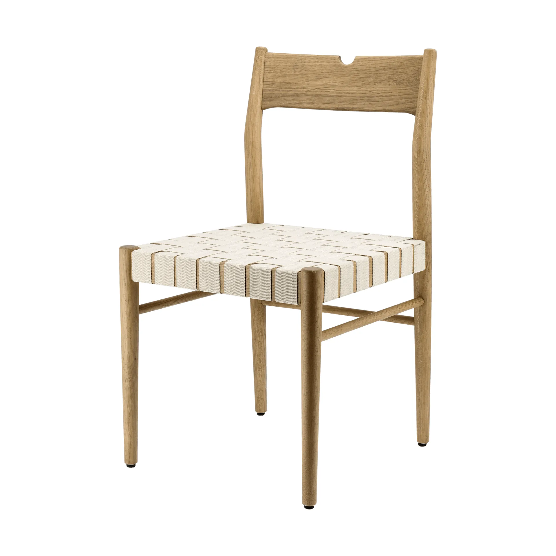Ekeryd matstol, Webbing-laquered oak 1898