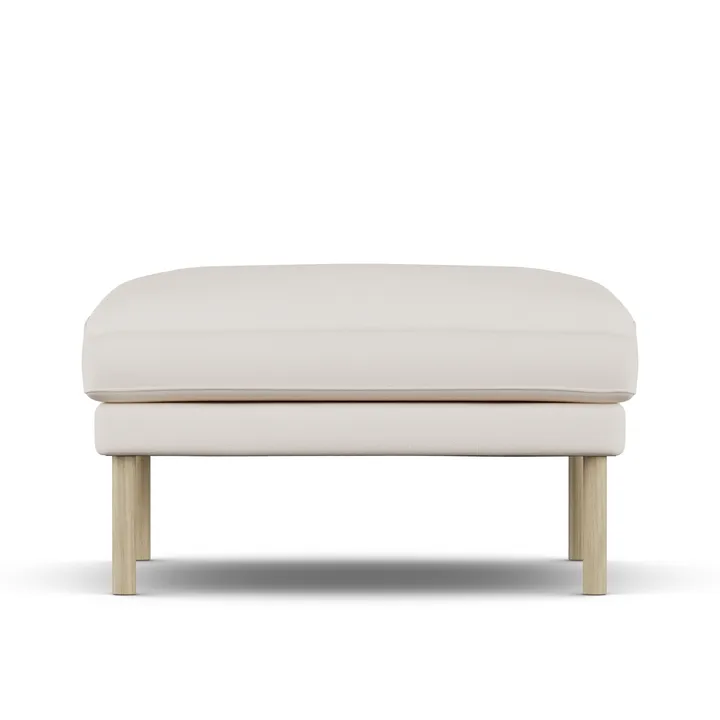 Linnevik fotpall - Caleido Beige 9600-vitoljad ek - 1898