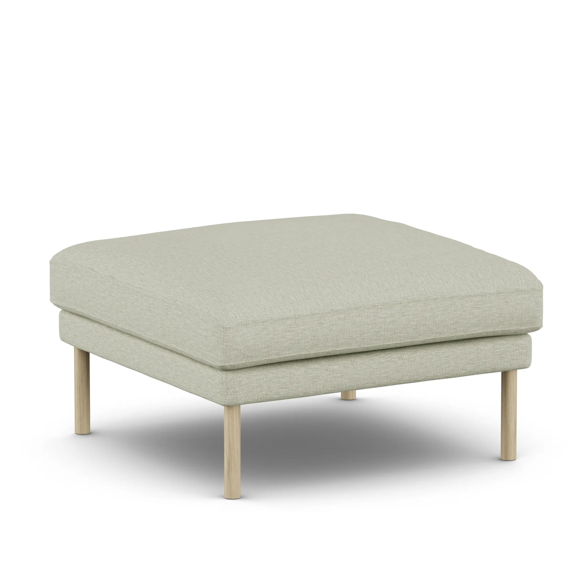Linnevik fotpall, Luiza Beige 3981-vitoljad ek 1898