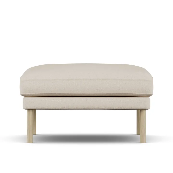 Linnevik fotpall - Same Beige 6670-vitoljad ek - 1898