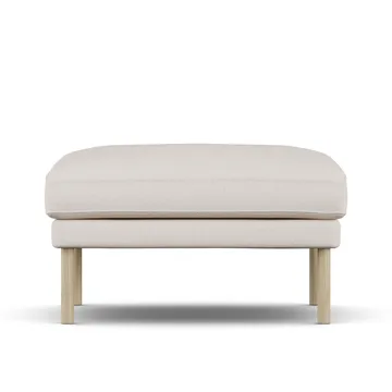 Linnevik fotpall - Same Off White 6671-vitoljad ek - 1898