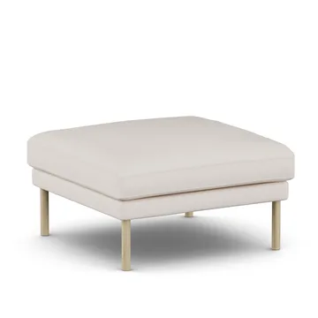 Linnevik fotpall - Same Off White 6671-vitoljad ek - 1898