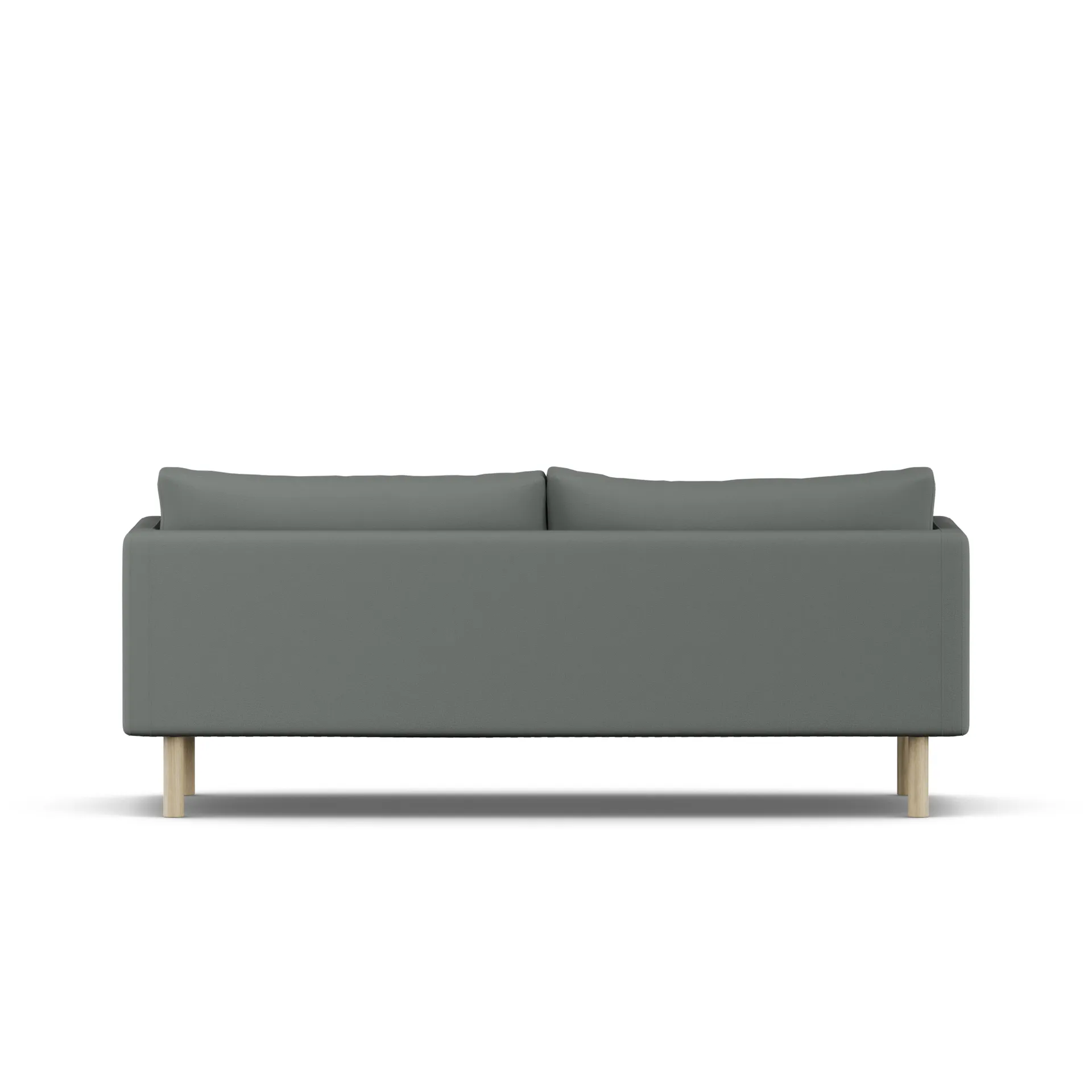 Linnevik soffa, Caleido Grey 1240-vitoljad ek, 3-sits 1898